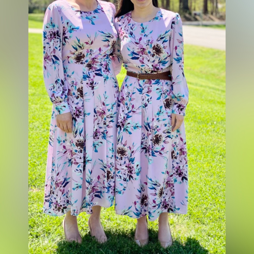 Nanette Lepore Women's Floral Dress - Pink like new - Picture 5 of 6